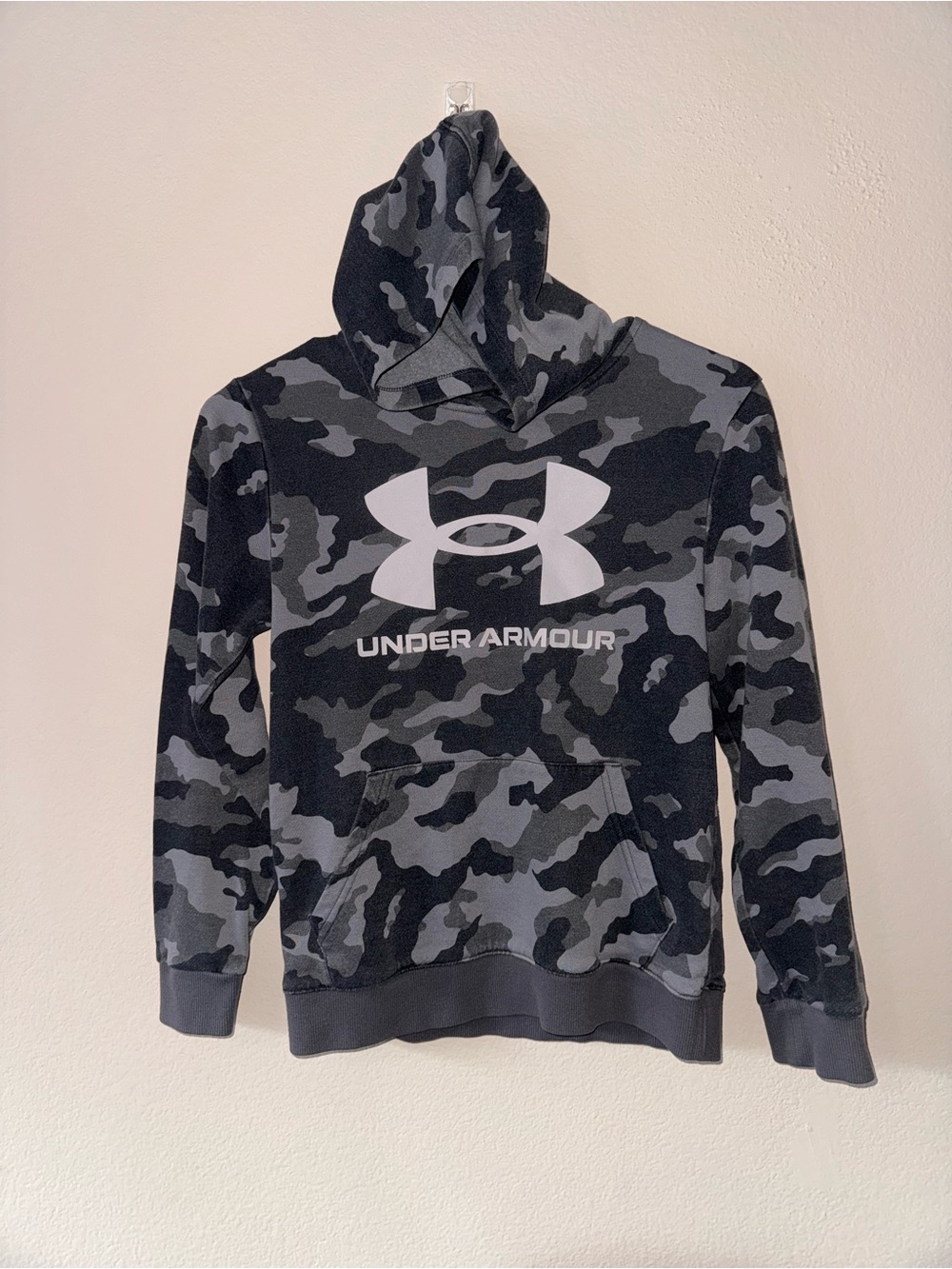 Boys Under Armour Camo Pullover Hoodie